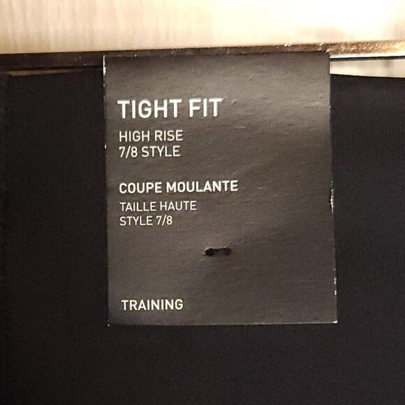 Adidas New Black Optime Aeroready 7/8 Leggings Small - Picture 7 of 11